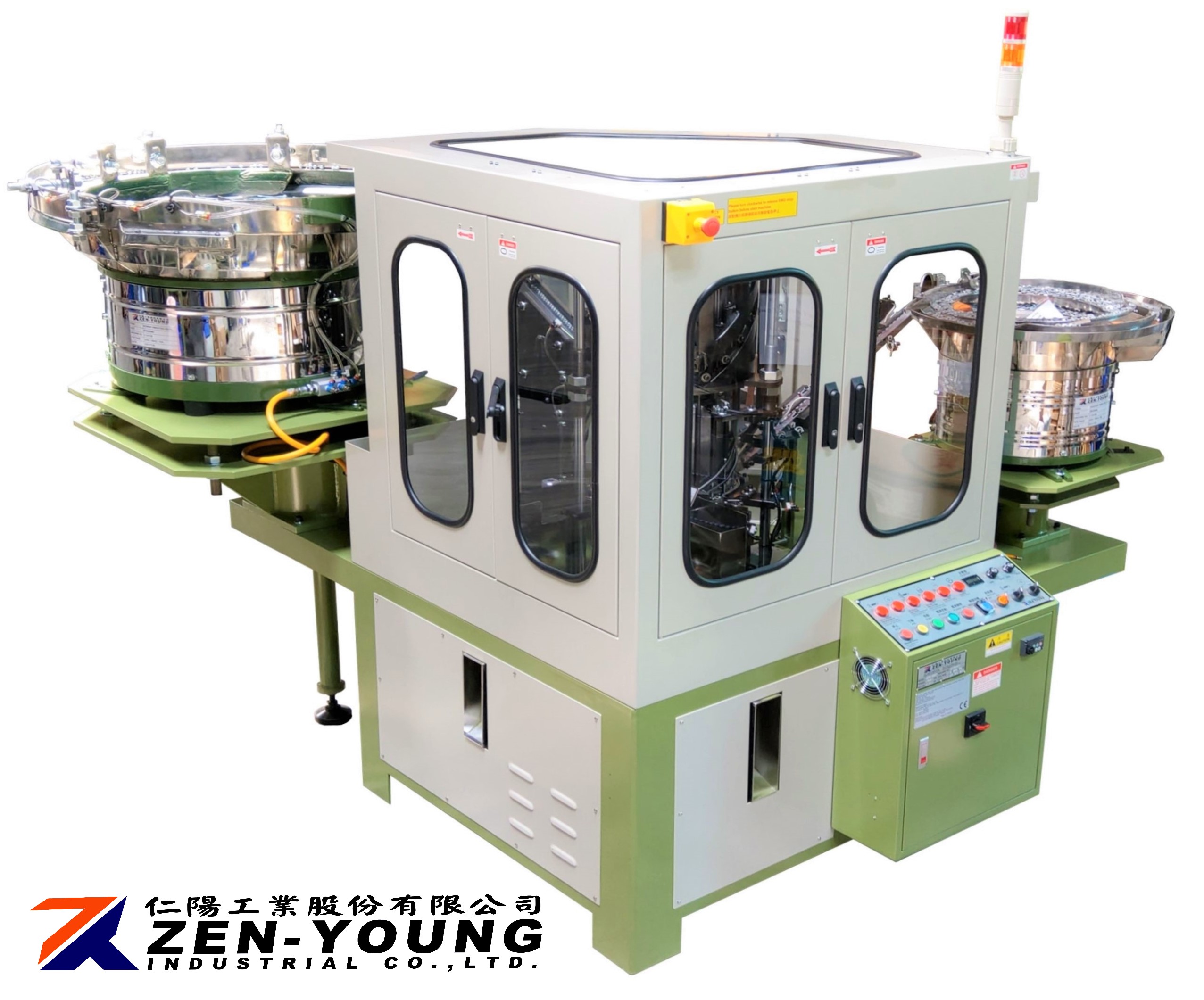 Long Self - Drilling / Tapping Screw &  Bonded / BAZ Umbrella Washer Assembly Machine