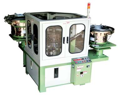 穀倉螺絲附華司組合機